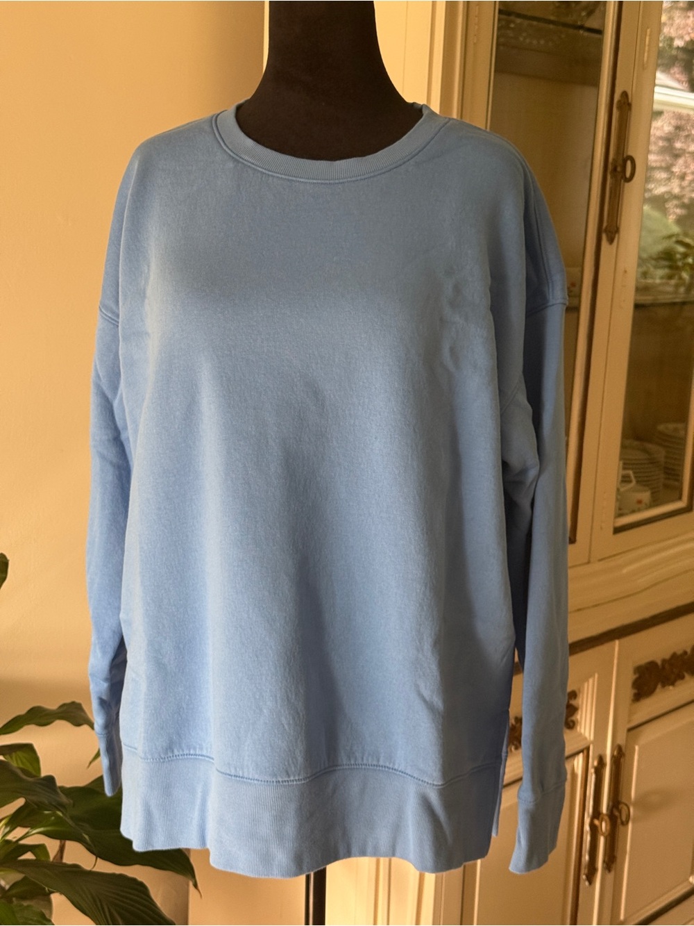 Light Blue Women’s Crewneck Sweater